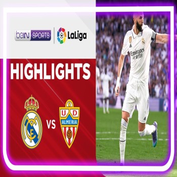 ชมไฮไลท์ฟุตบอลลาลีกาสเปน เรอัล มาดริด เฉือนอัลเมเรีย 4-2 สุดมันส์! ดูคลิปเต็มได้ที่ doolive4k.tv