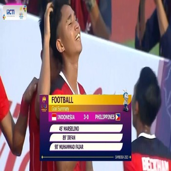 ไฮไลท์เด็ด! อินโดนีเซียถล่มฟิลิปปินส์ 3-0 ฟุตบอลชายซีเกมส์ครั้งที่32 รอบแรกกลุ่มเอ ศึกบอลอาเซียนเดือด