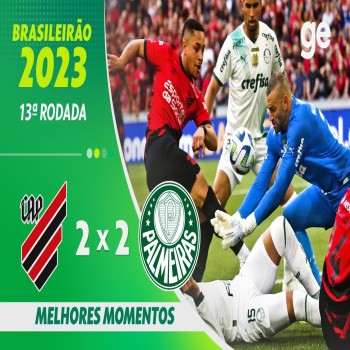 #ไฮไลท์ฟุตบอล [ แอตเลติโก้ พาราเนนเซ่ 2 - 2 พัลไมรัส ] บราซิล ซีรี่ เอ 2023