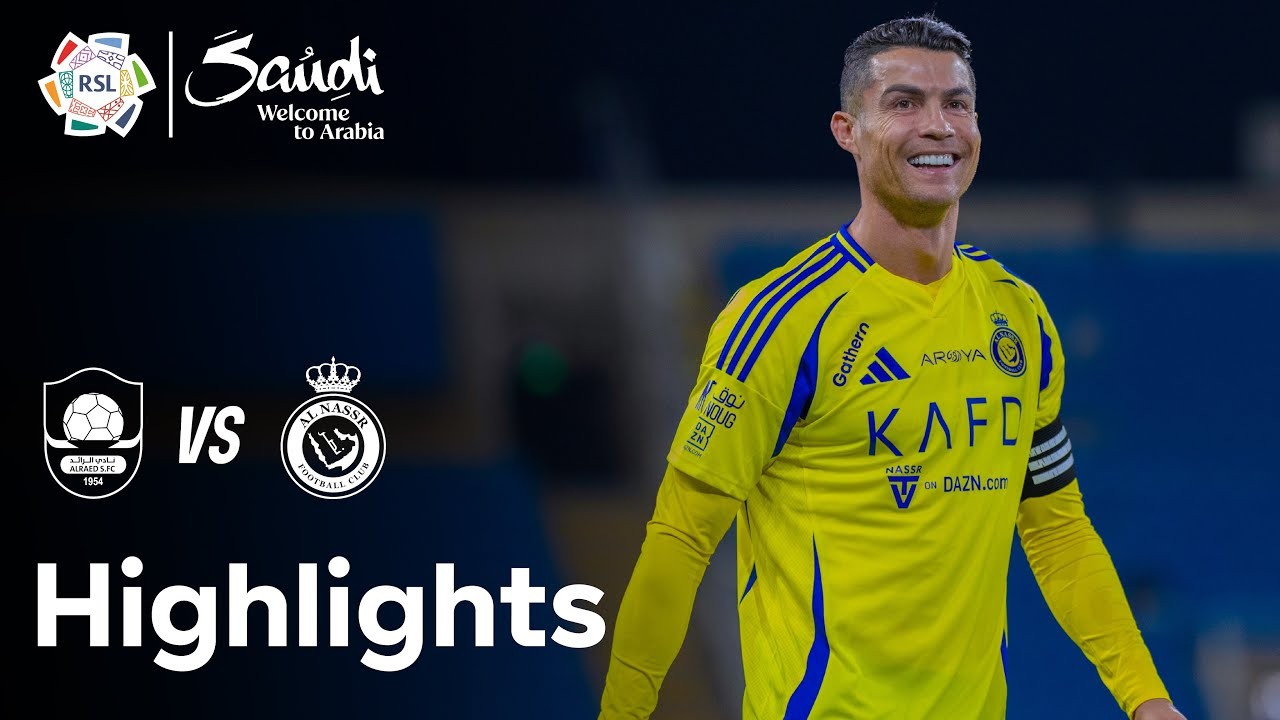 คลิปไฮไลท์ฟุตบอล ซาอุฯ โปรลีก 31 มกราคม 2568 อัล ราเอ็ด 1-2 อัล นาสเซอร์ ประตูเด็ดเต็มรูปแบบจาก doolive4k.tv