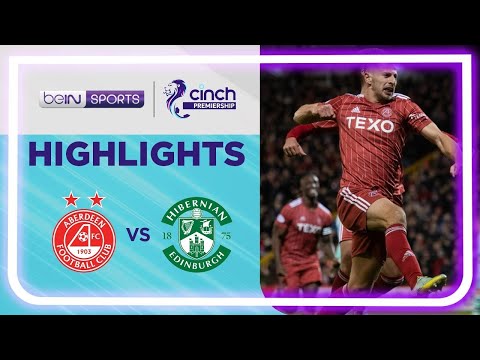 Aberdeen 4-1 Hibernian | Scottish Premiership 22/23 Match Highlights