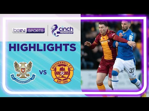 เซนต์ จอห์นสโตน 1-1 มาเธอร์เวลล์ | สกอตติช พรีเมียร์ชิพ ไฮไลต์ Scottish Premiership 22/23