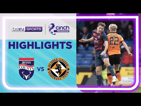 Ross County 1-1 Dundee United | Scottish Premiership 22/23 Match Highlights