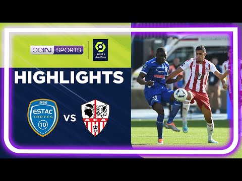 Troyes 1-1 Ajaccio | Ligue 1 22/23 Match Highlights
