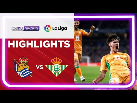 Real Sociedad 0-2 Real Betis | LaLiga 22/23 Match Highlights