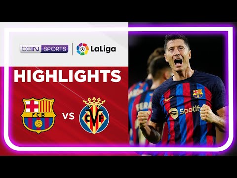 Barcelona 3-0 Villarreal | LaLiga 22/23 Match Highlights