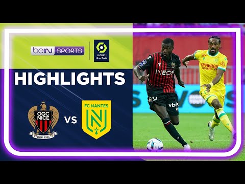 Nice 1-1 Nantes | Ligue 1 22/23 Match Highlights