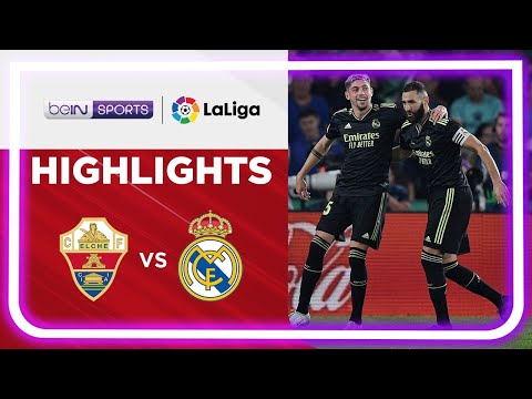 Elche 0-3 Real Madrid | LaLiga 22/23 Match Highlights