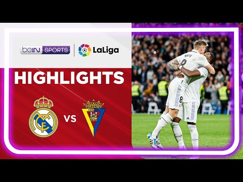 Real Madrid 2-1 Cadiz | LaLiga 22/23 Match Highlights
