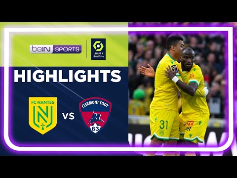 Nantes 1-1 Clermont Foot | Ligue 1 22/23 Match Highlights