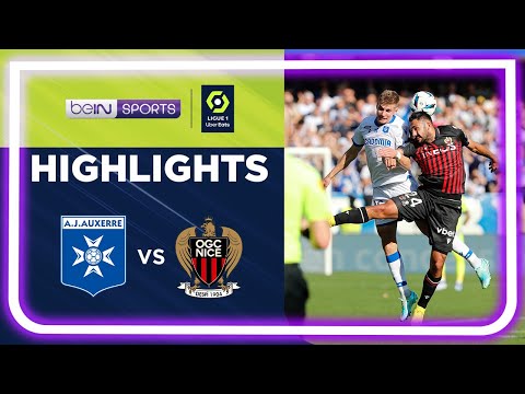 Auxerre 1-1 Nice | Ligue 1 22/23 Match Highlights