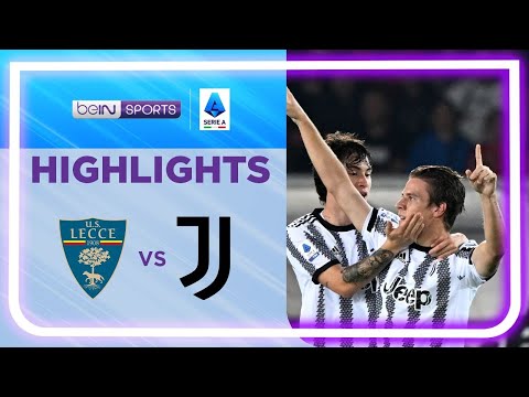 Lecce 0-1 Juventus | Serie A 22/23 Match Highlights